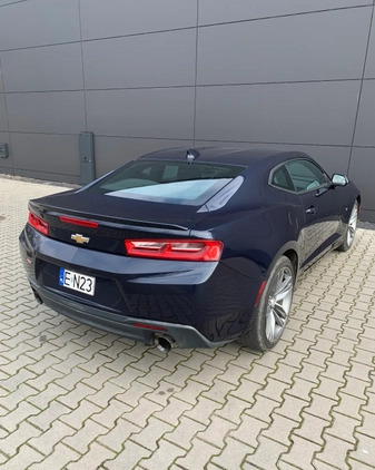 Chevrolet Camaro cena 94000 przebieg: 106600, rok produkcji 2016 z Wronki małe 436